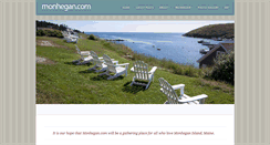 Desktop Screenshot of monhegan.com